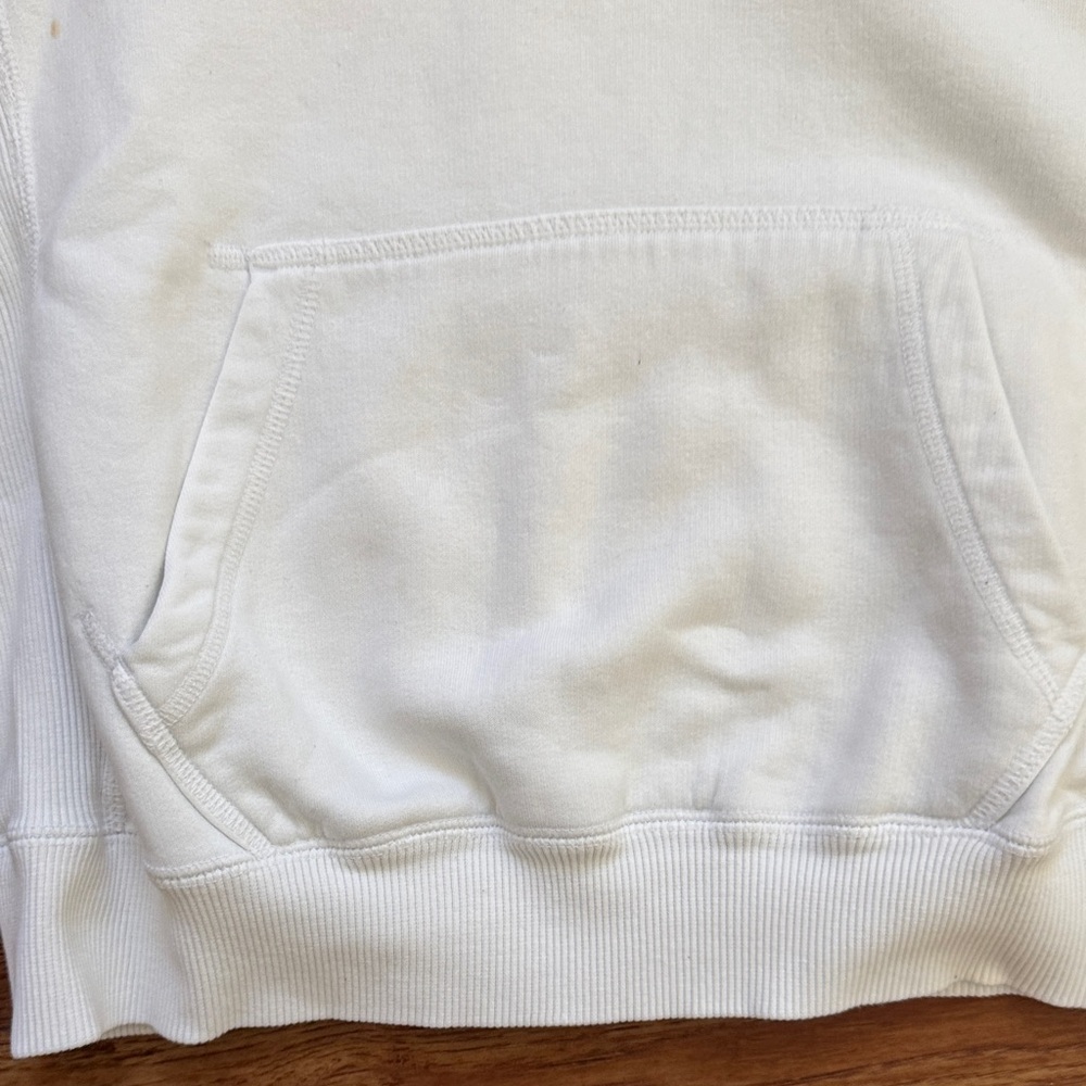 Nike white Hoodie with Black Logo - Picture 6 of 11